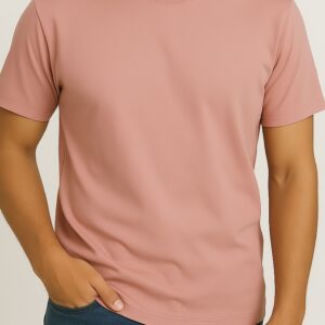 Polera Algodón Hombre Palo Rosa
