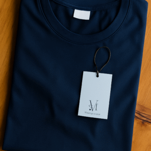 Polera Algodón Azul Marino
