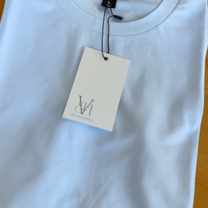 Polera Algodón Mujer Cuello Redondo Celeste bebé