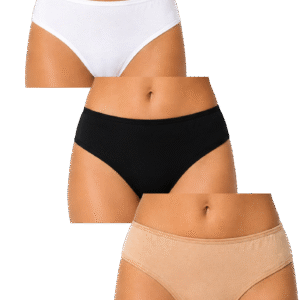 Pack 3 Calzones Bikini - Algodón peruano
