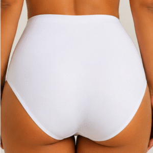 Calzón Tiro Alto Blanco - Algodón peruano